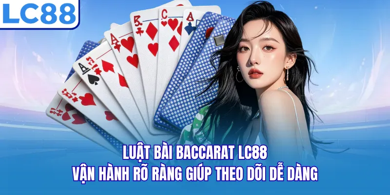 Luật bài baccarat LC88 vận hành rõ ràng giúp theo dõi dễ dàng