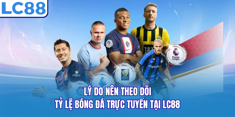 Lý do nên theo dõi tỷ lệ bóng đá trực tuyến tại LC88